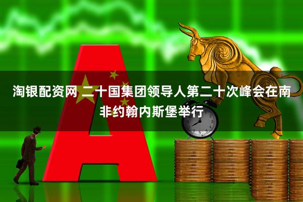 淘银配资网 二十国集团领导人第二十次峰会在南非约翰内斯堡举行